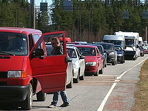 Процедура пресечения границы с Финляндией на авто